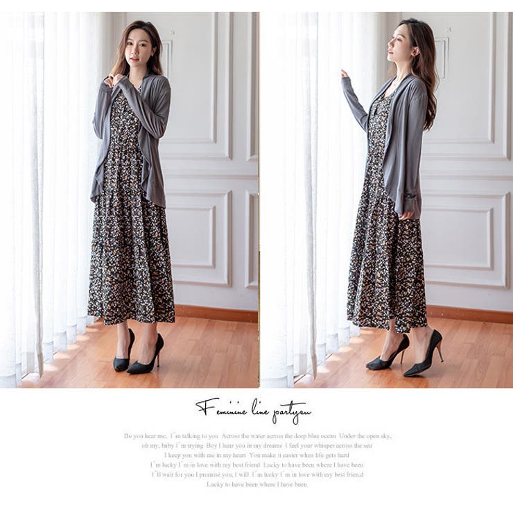 ワンピース 花柄 フラワープリント | candy-house  | 詳細画像7 