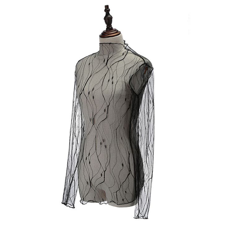 レース トップス 網 | candy-house  | 詳細画像19 