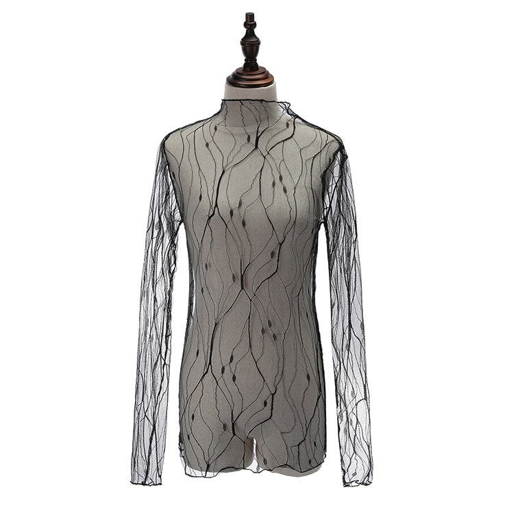 レース トップス 網 | candy-house  | 詳細画像18 