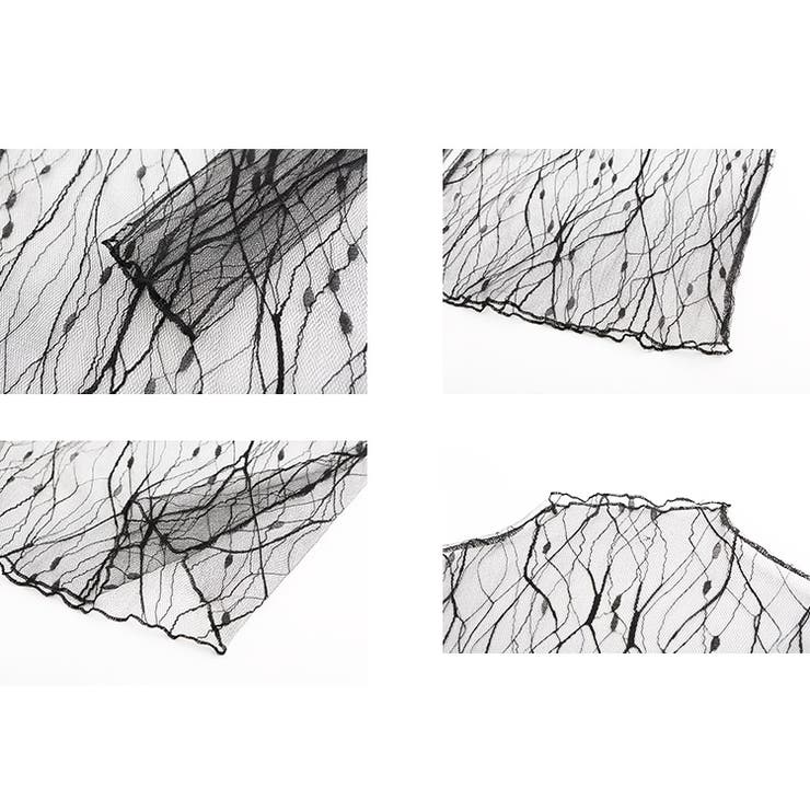 レース トップス 網 | candy-house  | 詳細画像12 