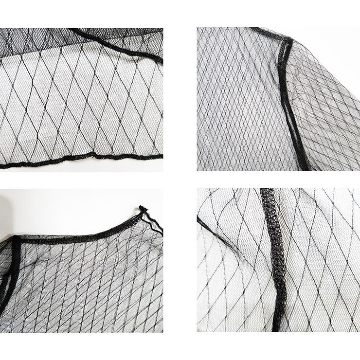 レース トップス 網 | candy-house  | 詳細画像13 