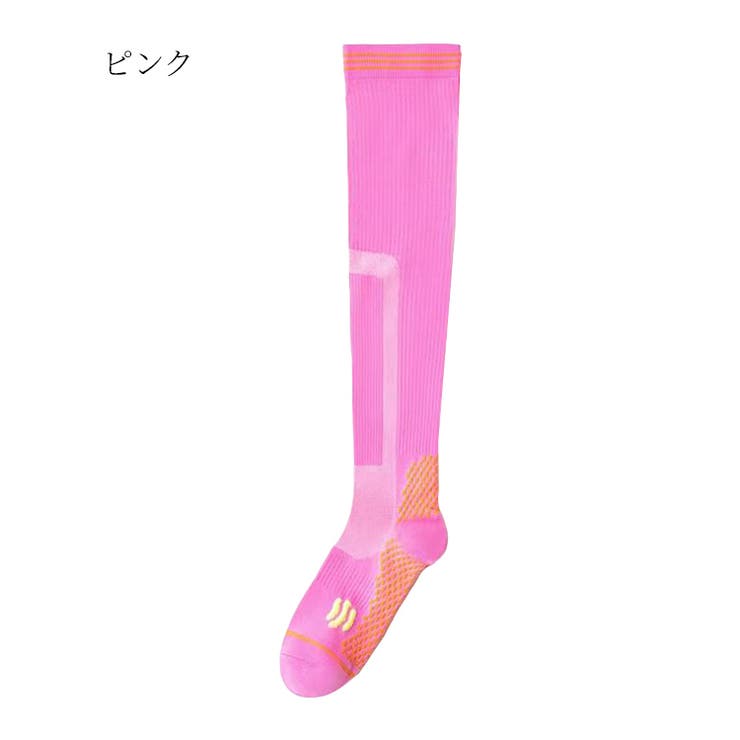 ピンク | 着圧ハイソックス レディース 着圧ソックス | candy-house 