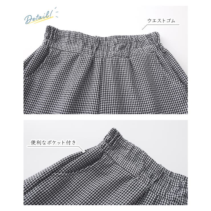 レディース ショートパンツ ギンガムチェック | candy-house  | 詳細画像6 