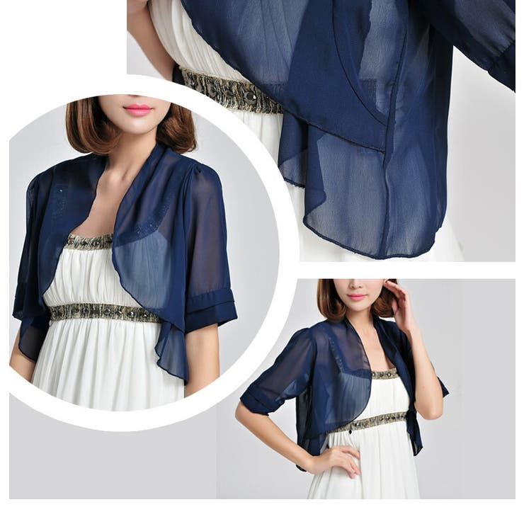 ボレロ UVカット シフォン | candy-house  | 詳細画像17 