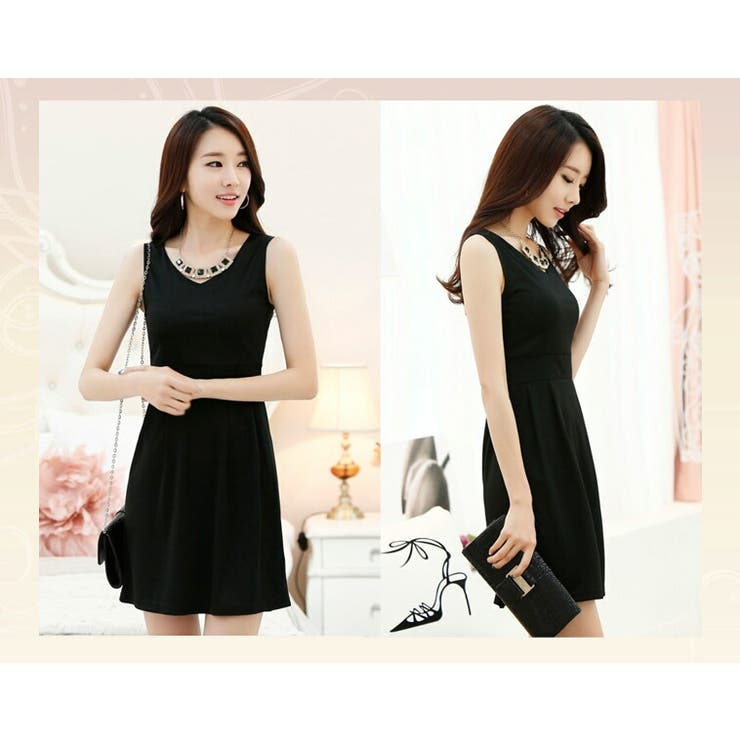 ワンピース ノ－スリーブ ペンシル | candy-house  | 詳細画像13 