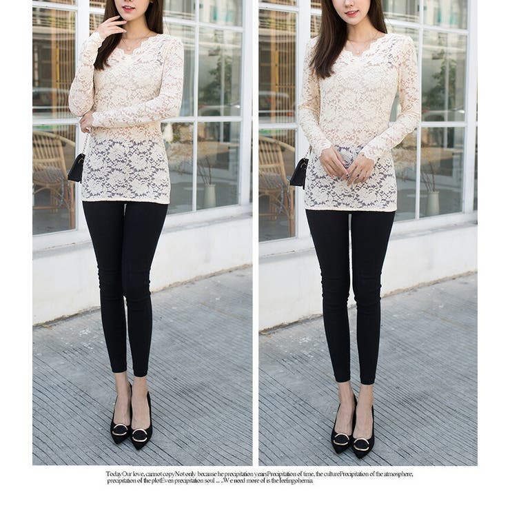 レース 長袖 トップス | candy-house  | 詳細画像12 