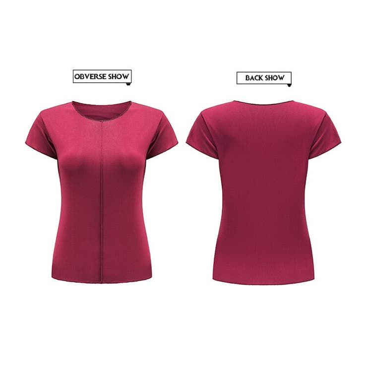 ワインレッド | レディース トップス カットソー | candy-house 