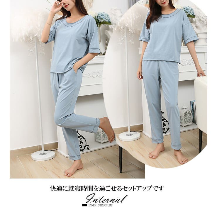 パジャマ 半袖 7色 | candy-house  | 詳細画像10 