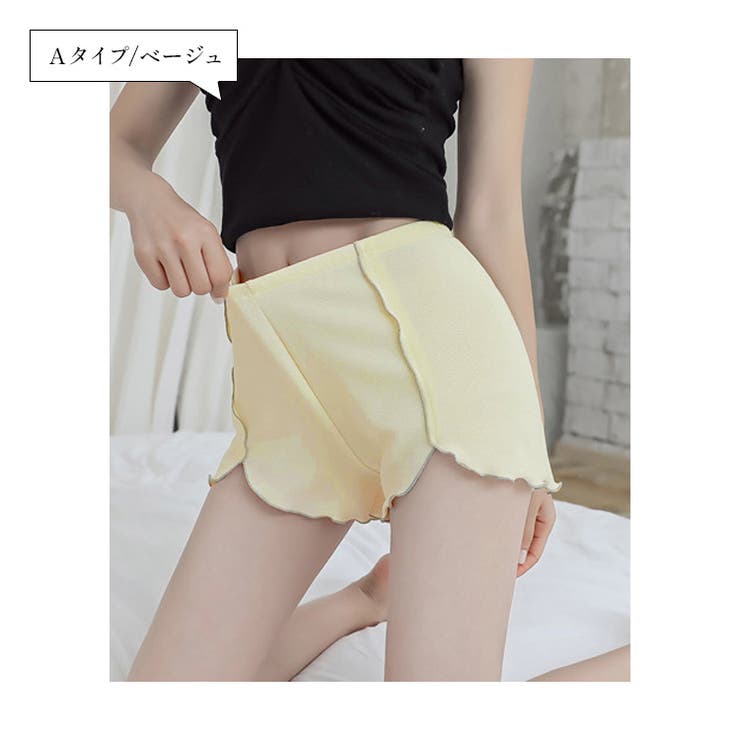 Aタイプ/ベージュ | レディース ペチパンツ インナー | candy-house 