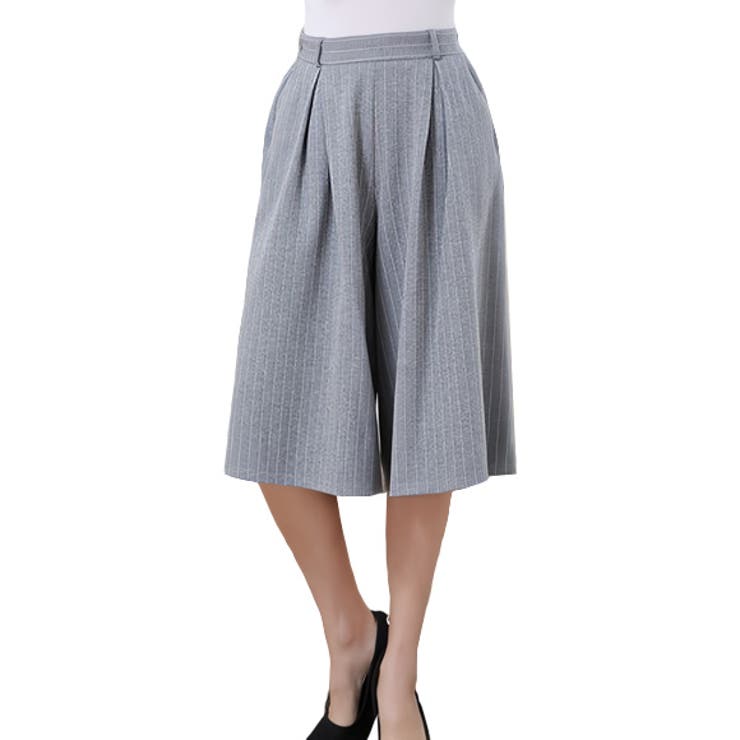 グレー | レディース 七分丈 スカンツ | candy-house 