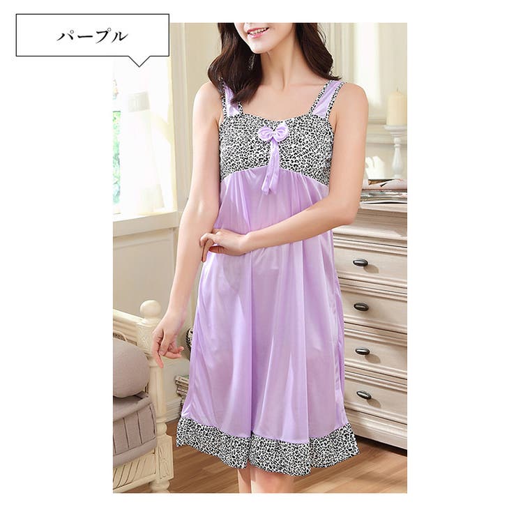パープル | レディース インナー スリップ | candy-house 