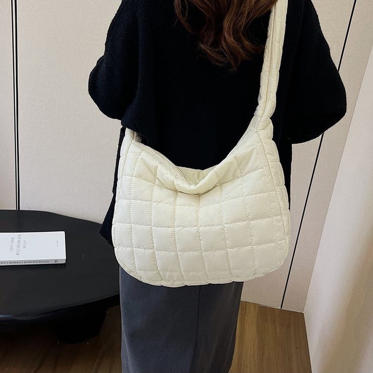 ふわふわキルティング ポップコーン トートバッグ | Carpe diem | 詳細画像7 
