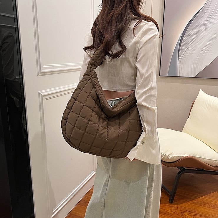 ふわふわキルティング ポップコーン トートバッグ | Carpe diem | 詳細画像10 