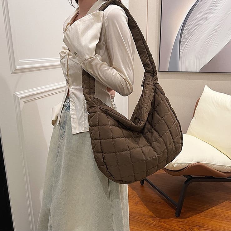 ふわふわキルティング ポップコーン トートバッグ | Carpe diem | 詳細画像11 