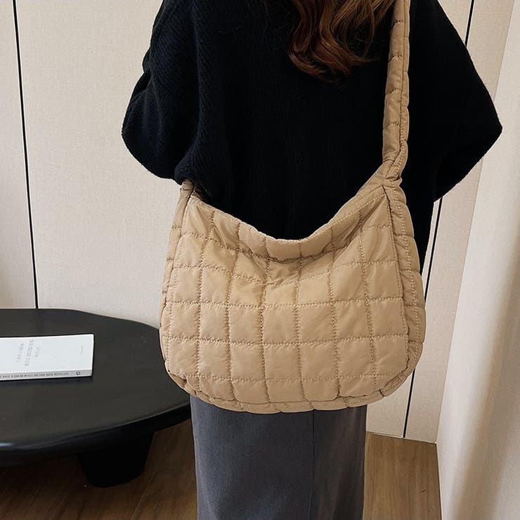 ふわふわキルティング ポップコーン トートバッグ | Carpe diem | 詳細画像15 