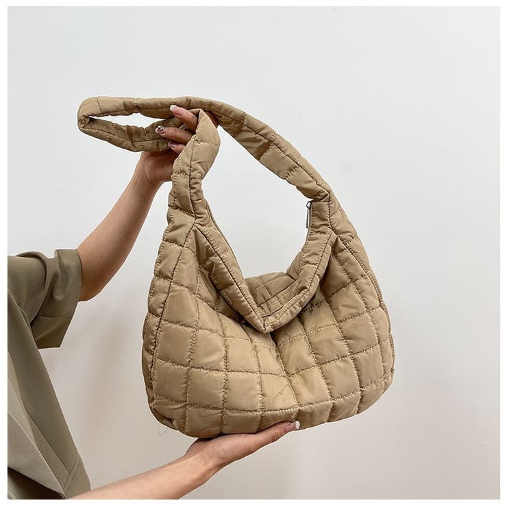 ふわふわキルティング ポップコーン トートバッグ | Carpe diem | 詳細画像23 