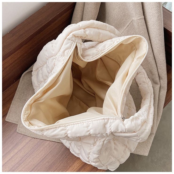 ふわふわキルティング ポップコーン トートバッグ | Carpe diem | 詳細画像28 