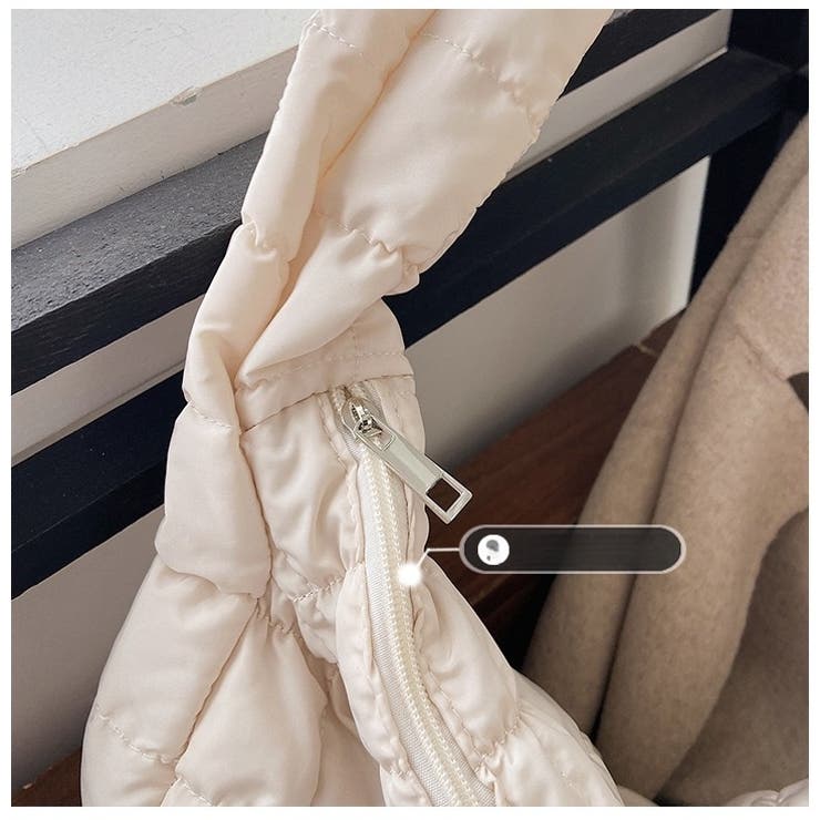 ふわふわキルティング ポップコーン トートバッグ | Carpe diem | 詳細画像29 