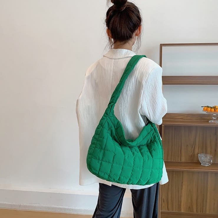 ふわふわキルティング ポップコーン トートバッグ | Carpe diem | 詳細画像3 