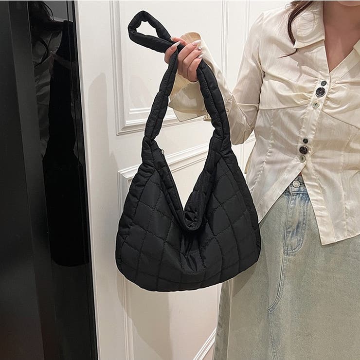 ふわふわキルティング ポップコーン トートバッグ | Carpe diem | 詳細画像6 