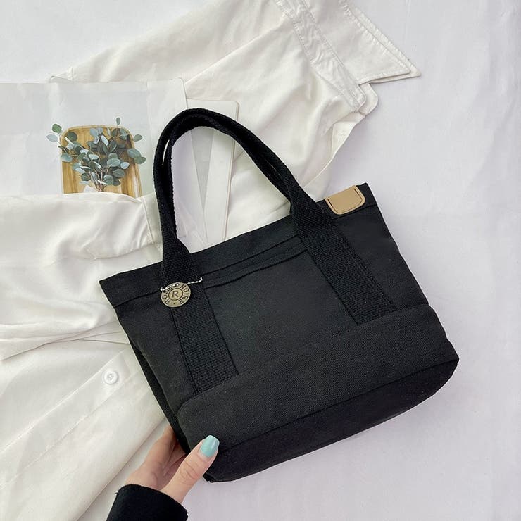 バイカラー ミニトートバッグ キャンバス | Carpe diem | 詳細画像9 