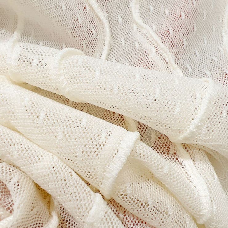 シアー ノースリーブ トップス | Carpe diem | 詳細画像8 