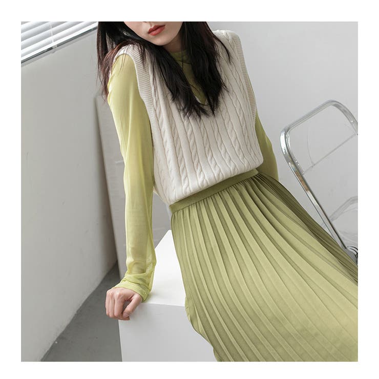 シアートップス シアーインナー クールネック | Carpe diem | 詳細画像9 