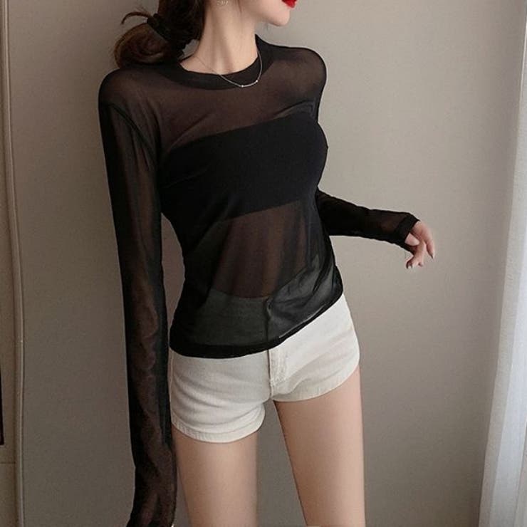 シアートップス シアーインナー クールネック | Carpe diem | 詳細画像14 