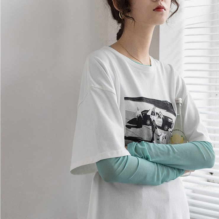 シアートップス シアーインナー クールネック | Carpe diem | 詳細画像1 