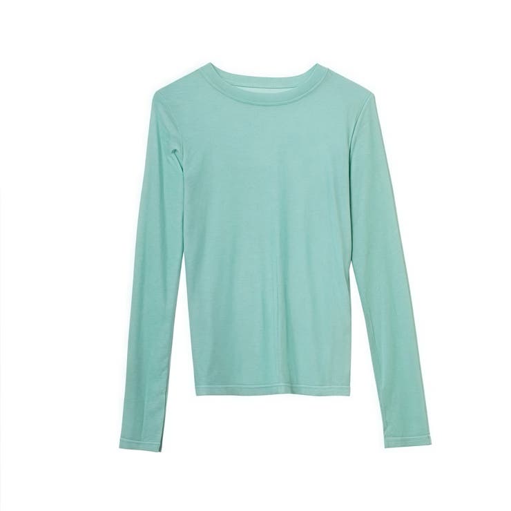 ミントグリーン | シアートップス シアーインナー クールネック | Carpe diem