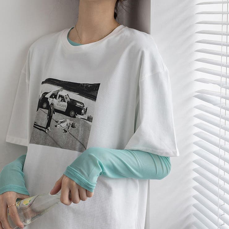 シアートップス シアーインナー クールネック | Carpe diem | 詳細画像2 