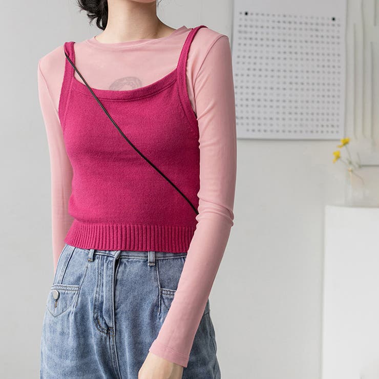 シアートップス シアーインナー クールネック | Carpe diem | 詳細画像5 