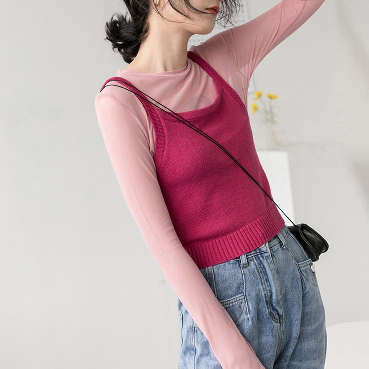 シアートップス シアーインナー クールネック | Carpe diem | 詳細画像6 