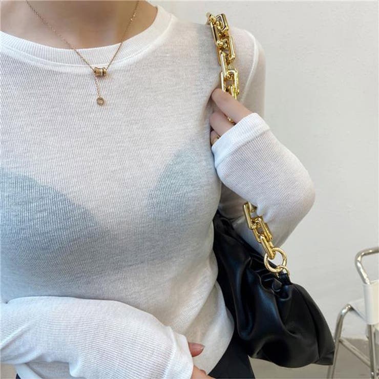 シアートップス シアーインナー クールネック | Carpe diem | 詳細画像6 