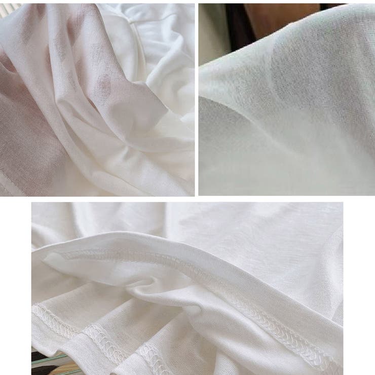 シアートップス シアーインナー クールネック | Carpe diem | 詳細画像7 