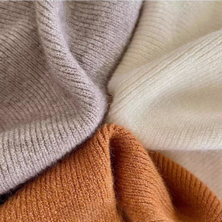 フリル襟 ニットトップス ハイネック | Carpe diem | 詳細画像12 