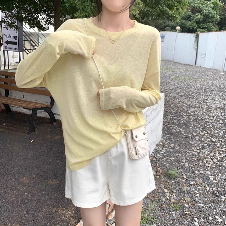 ロンT レイヤード シアー | Carpe diem | 詳細画像16 