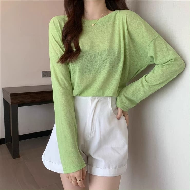 ロンT レイヤード シアー | Carpe diem | 詳細画像20 