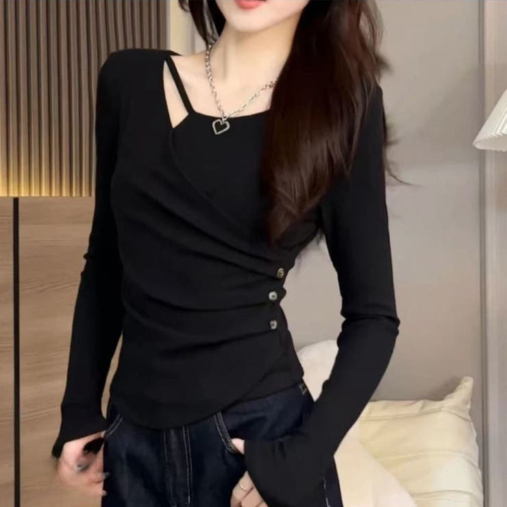 ブラック | ニット トップス レディース | Carpe diem