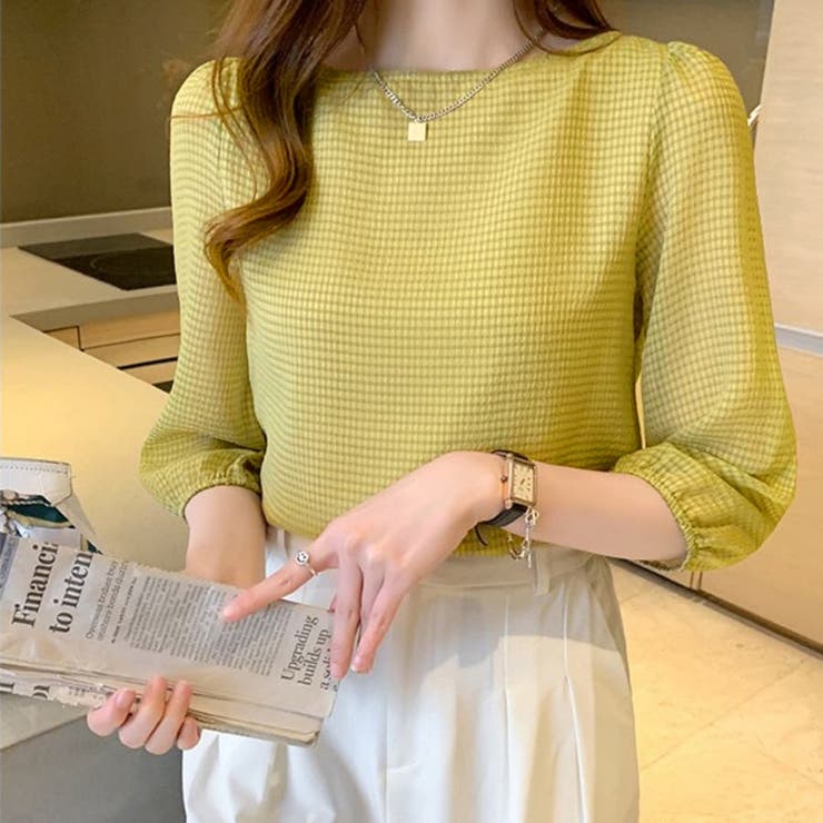 トップス シャツブラウス 長袖 | Carpe diem | 詳細画像8 