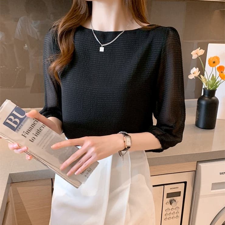 トップス シャツブラウス 長袖 | Carpe diem | 詳細画像3 