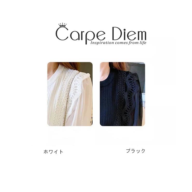 ブラウス 長袖 プルオーバー | Carpe diem | 詳細画像8 