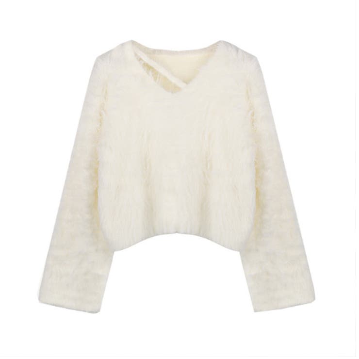 ニット シャギーニットトップス ショート丈 | Carpe diem | 詳細画像10 