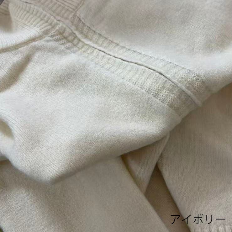 ゆったりダブルジップアップニットブルゾン レディース ニットジャケット | Carpe diem | 詳細画像8 