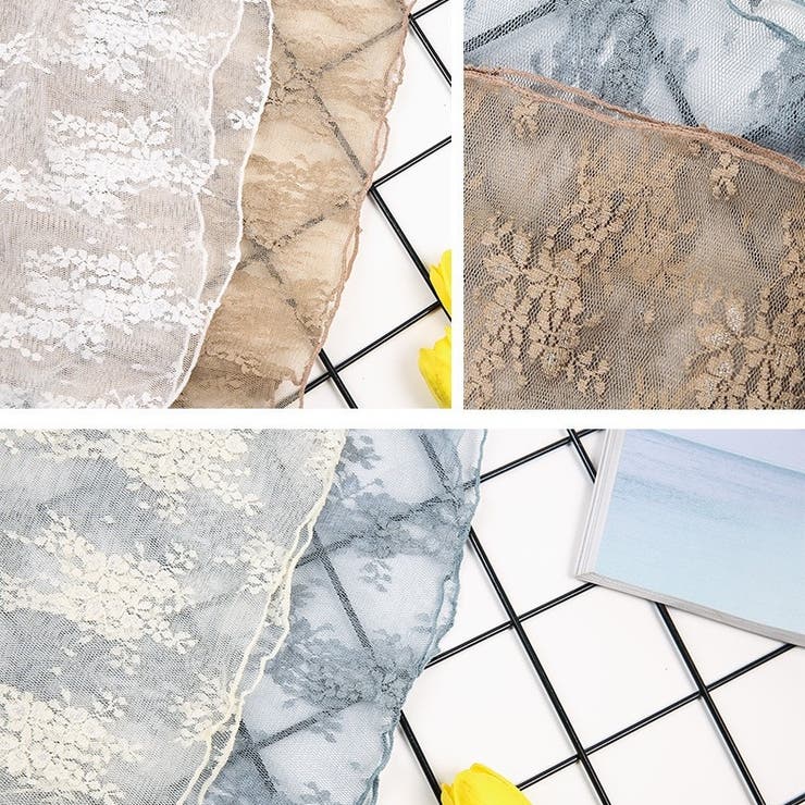 レースチュールトップス 長袖 シアートップス | Carpe diem | 詳細画像13