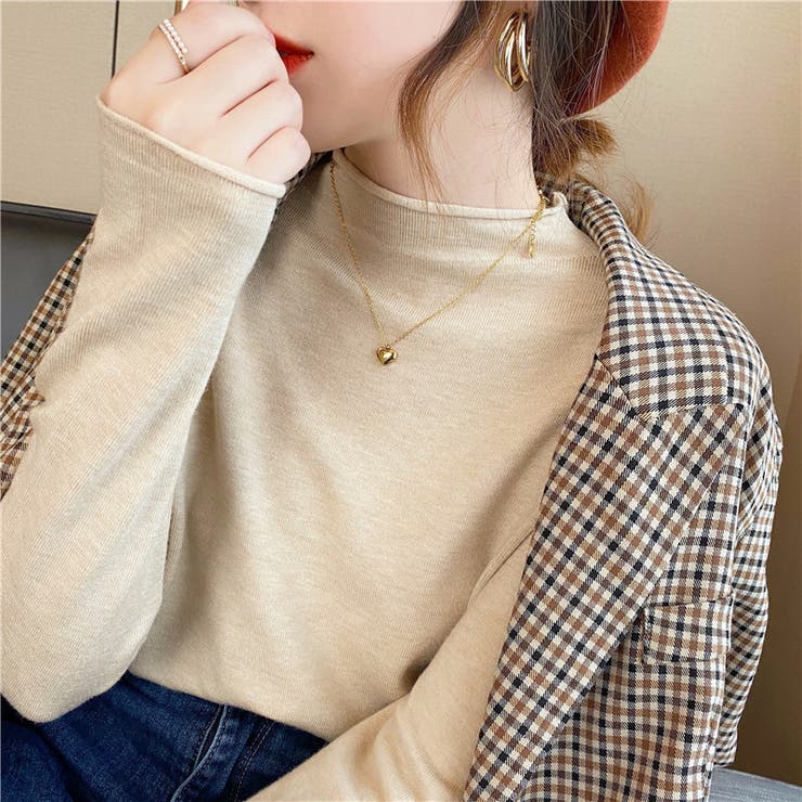 ニットインナー トップス 秋冬 | Carpe diem | 詳細画像4 