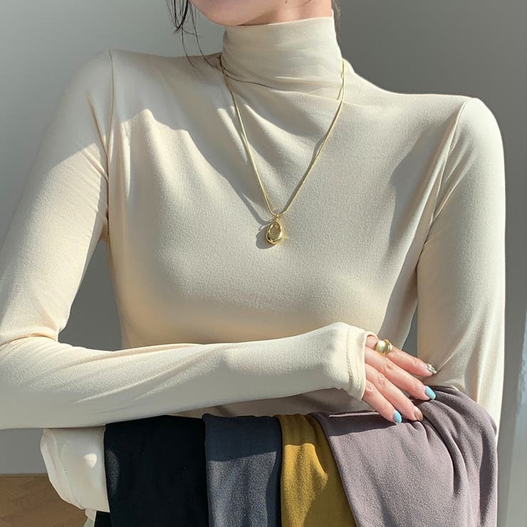 ニットトップス インナー 長袖 | Carpe diem | 詳細画像7