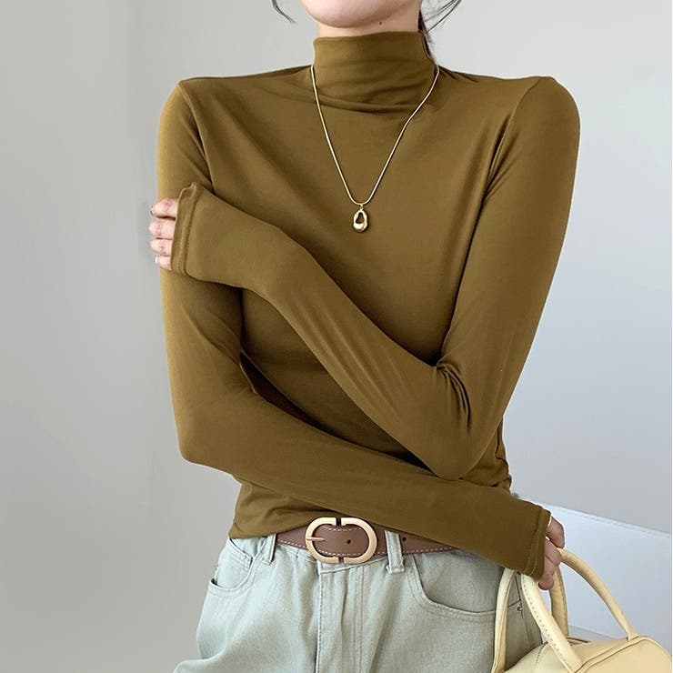 ニットトップス インナー 長袖 | Carpe diem | 詳細画像10