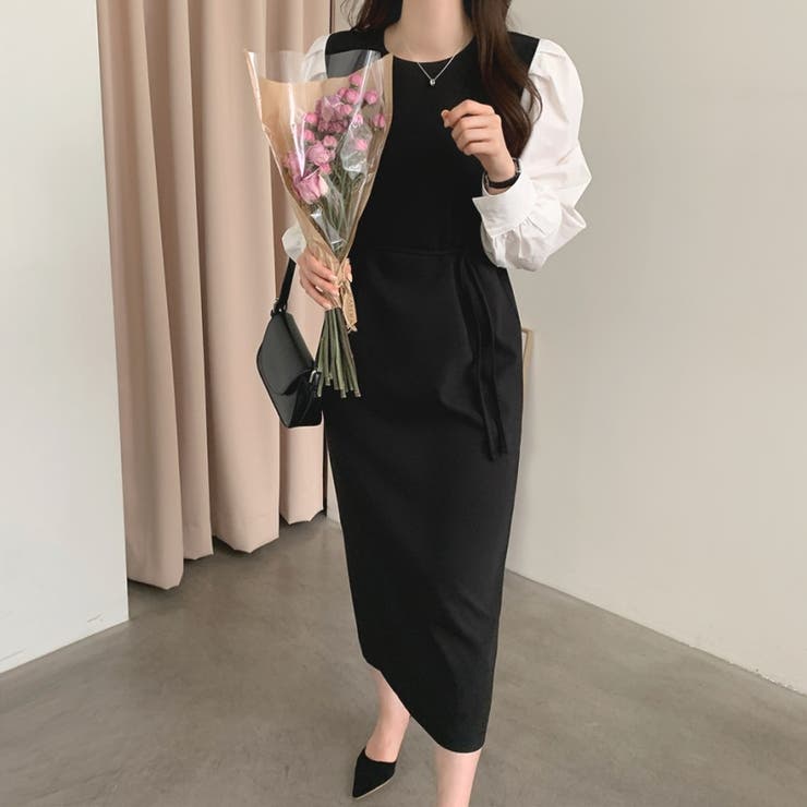 トップス ワンピース 重ね着風 | Carpe diem | 詳細画像10 