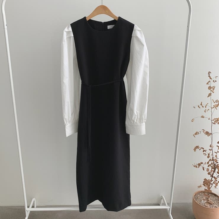 トップス ワンピース 重ね着風 | Carpe diem | 詳細画像18 